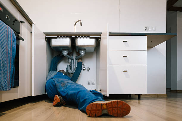 Professional Plumbing technician working in Largo, MD